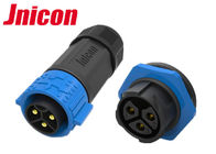Jnicon PA66 플라스틱 방수 LED 연결관, 3개의 지휘자 방수 연결관