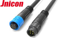 Jnicon 대검 방수 LED 연결관, 4개의 Pin 남여 AC 케이블 연결관