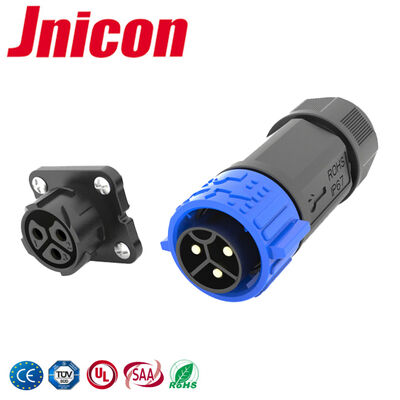 M25 Obtained UL Certification 3 Pin Panel Mount Connector IP67 Outdoor Waterproof Connector