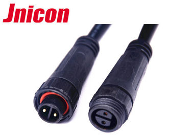 LED 점화 나일론 남여 마개 이상으로 250V 10A IP68 2 핀 커넥터
