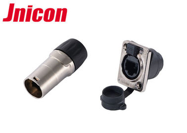 Jnicon RJ45는 이더네트 연결관 IP65 패널 산 안정 성과를 방수 처리합니다