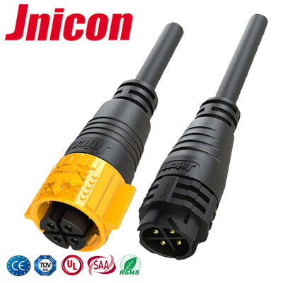 300V 20A DC Waterproof Connector 4 Pin Industrial Male Female Power Connector