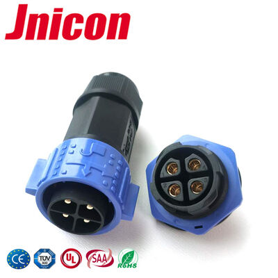 M25 500V 플라스틱 PA66 빠른 잠금 전원 연결 장치