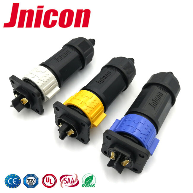 M25 IP67 둥근 커넥터 유형 OEM 방수 전원 커넥터 자동차