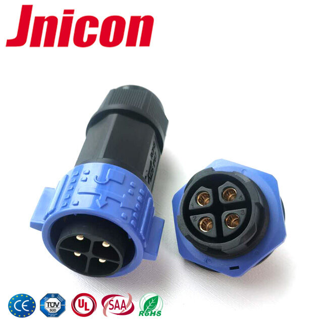 M25 500V 플라스틱 PA66 빠른 잠금 전원 연결 장치