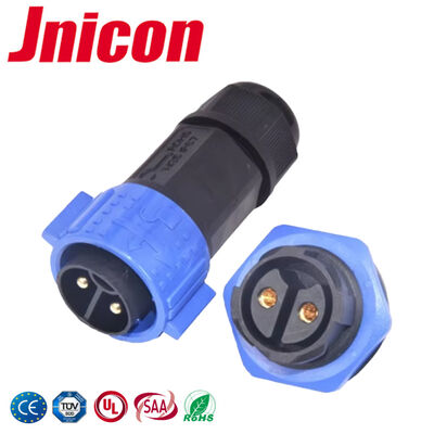 방수 300V DC를 잠그는 연결관 강요를 타전하는 2Pin M19 전선