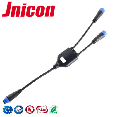Y-브랜치 10A 와이어 스플라이스 커넥터 20~16AWG 방수 2가지 연결