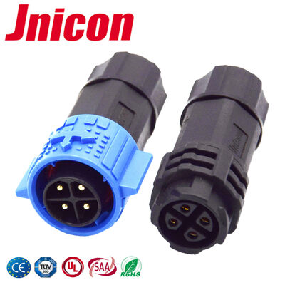 20AWG-12AWG 케이블 M19 20A 방수 IP67 원형 플라스틱 커넥터